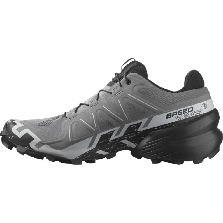 Grey Salomon Speedcross 6 Men's Trail Running Shoes | PH 83695M